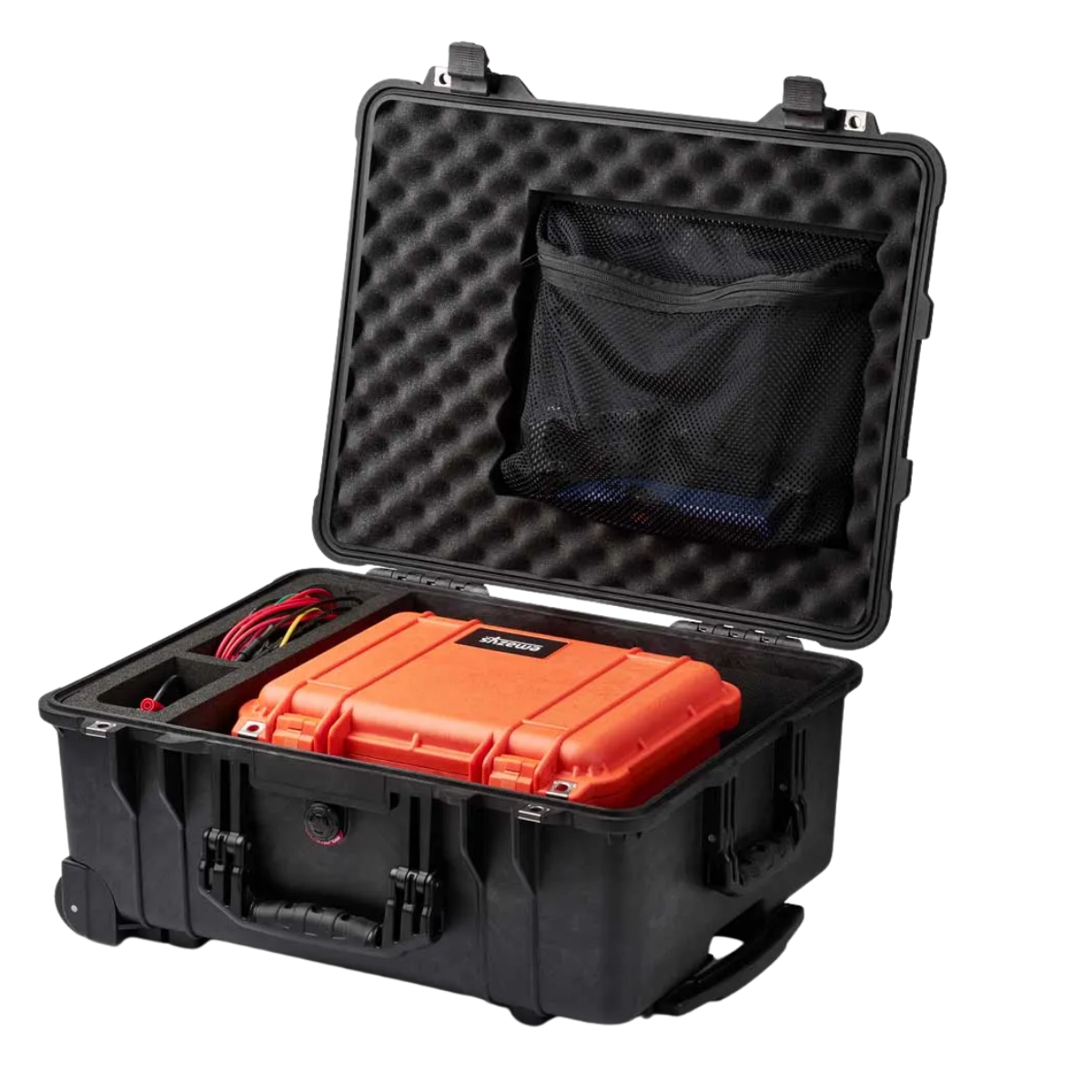 emazys Z300 PVT kit i åben Peli 1560 kuffert